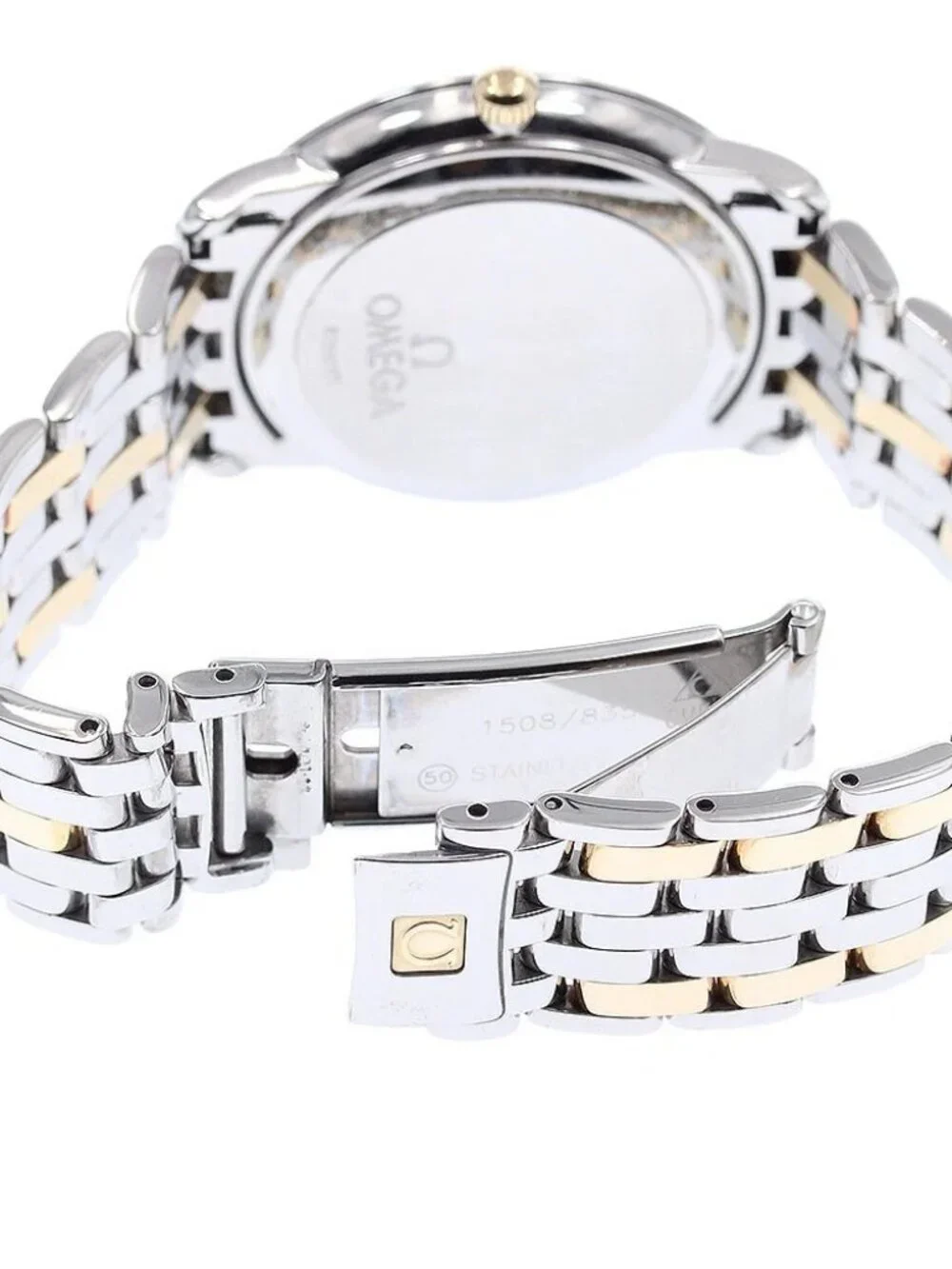 OMEGA De Ville Prestige Chronometer 4300.15 diamond index Automatic Men's_969044